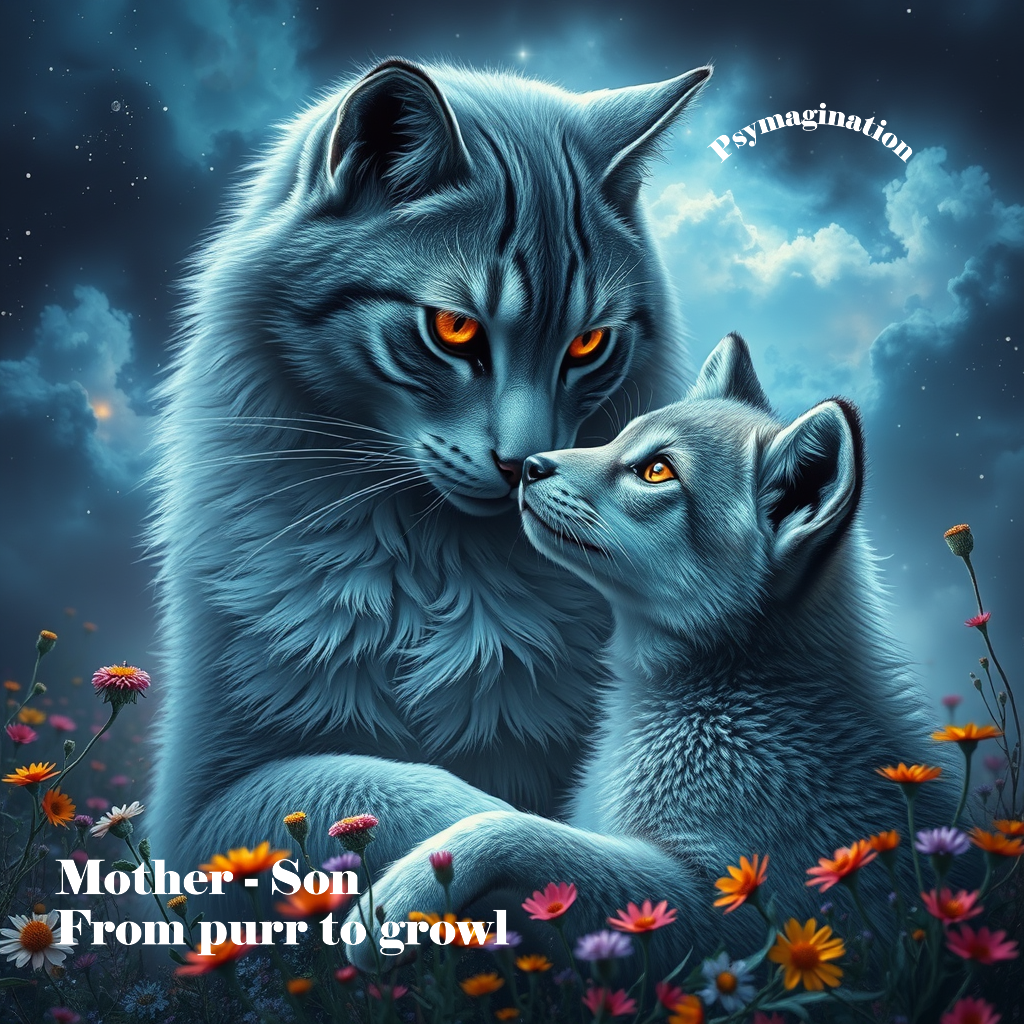 Mother–Son. From Purr to Growl